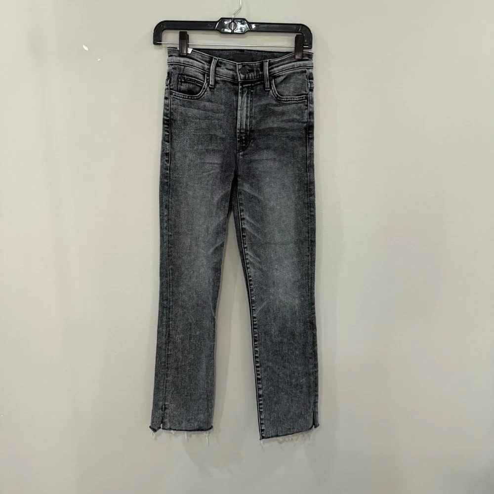 Mother Jeans High Waisted Rascal Ankle Snippet in Train Stops
